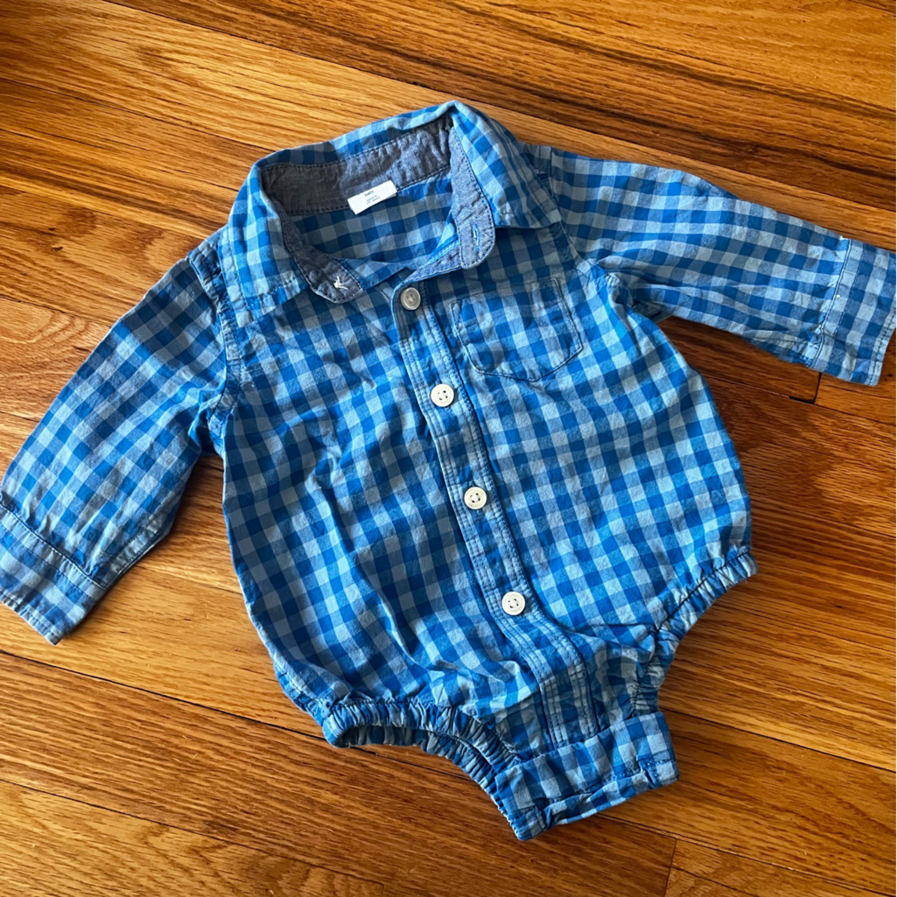 Gap Button Down Onesie
